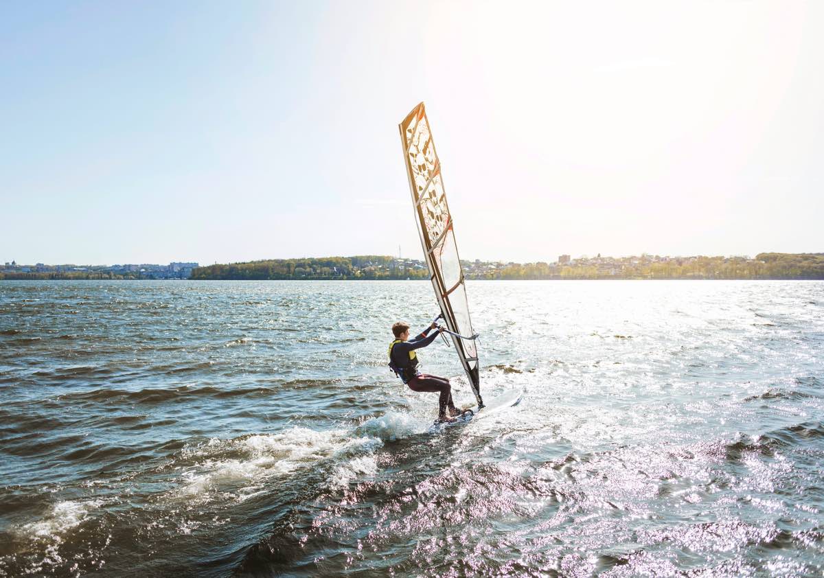 Windsurfing i Kitesurfing